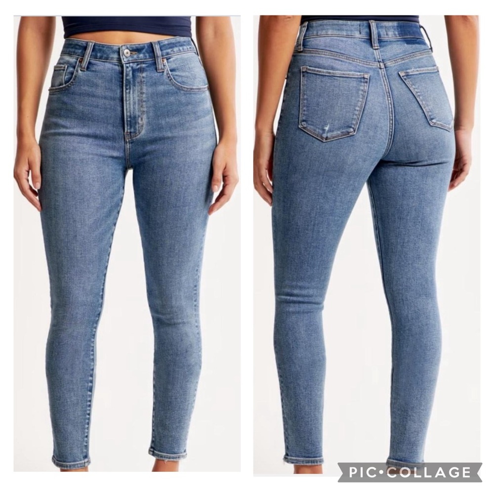 Abercrombie & Fitch The Skinny High Rise Jeans